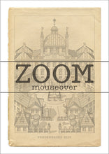 Load image into Gallery viewer, Fredensborg palace line vintage paper - card with envelope