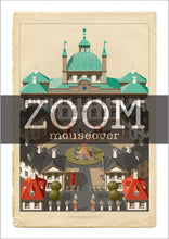 Load image into Gallery viewer, Fredensborg palace vintage sheet - card with envelope